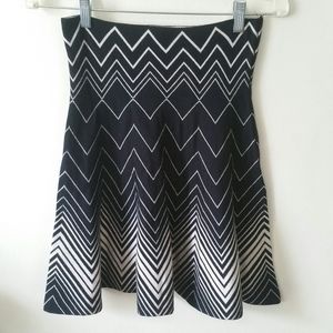 Max Studio knit skater skirt